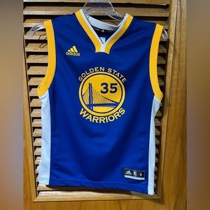 Youth Durant Golden state jersey
